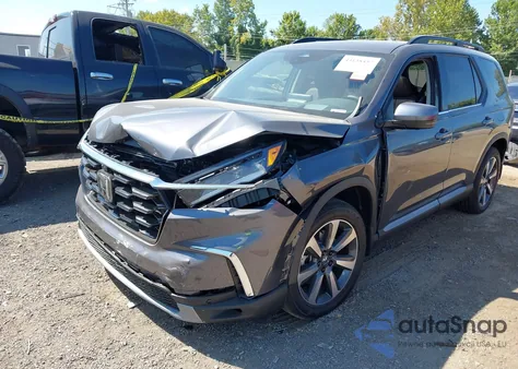 2025 Honda Pilot Elite из США, поврежденный, VIN 5FNYG1H80SB144229